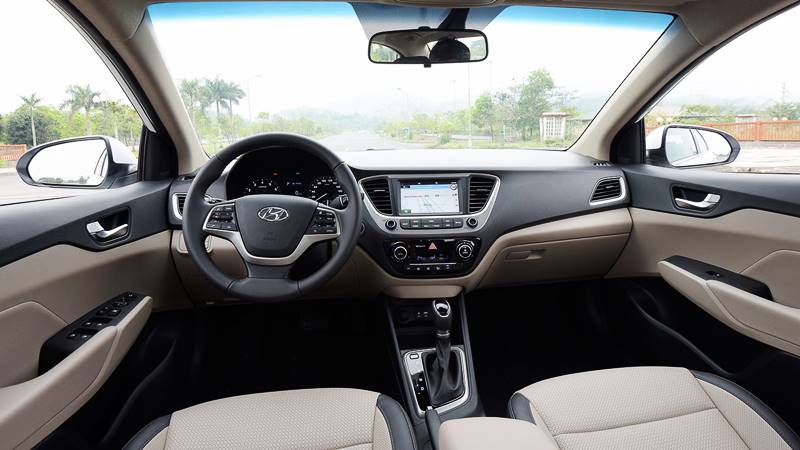 Nội thất Hyundai Accent 2020